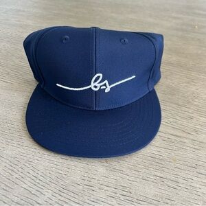 Boston Scott Navy Snap Back Hat